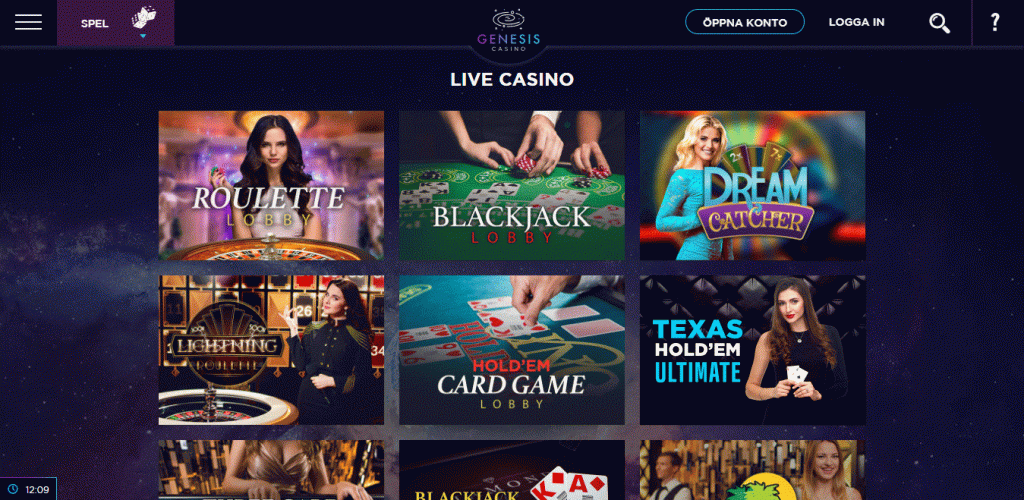 Genesis Live Casino Dealer